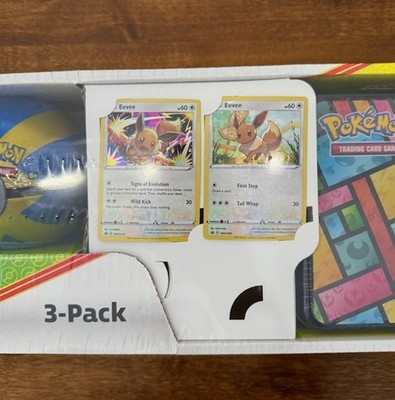 希少✨コストコ限定 ポケモン コレクター3個セット Eevee宝箱缶⭐️海外限定 希少✨コストコ限定 ポケモン コレクター3個セット Eevee宝箱