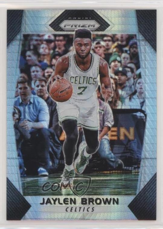 2017-18 Panini Prizm Hyper Prizm Jaylen Brown #11 uy6