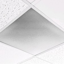 Prismatic Light Diffusers Clear 600 x 600mm. Suspended Ceilings. Box of 10