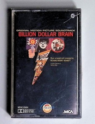 Richard Rodney Bennett Billion Dollar Brain Cassette 1967 MCA Classics