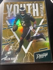 2021 Panini Prestige #YM-16 Jalen Hurts Youth Movement Xtra Points Orange /75