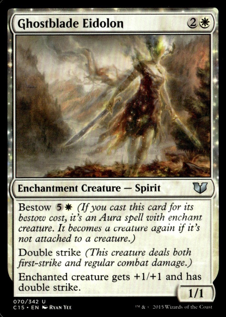 2015 Commander 2015 Ghostblade Eidolon Commander/Uncommon #70