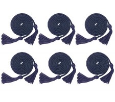 6 Pcs Graduation Cords Navy Blue Honor Cords 68 Inch