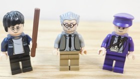 9 Pc 4866 LEGO Minifigures Stan Shunpike, Harry Potter, Ernie Prang, Shrunken ..