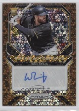 2021 Panini Prizm Rookie Bronze Donut Circle 7/15 Will Craig #RA-WC Auto 1ax