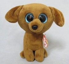 TY Beanie Boos 6" : DOUGIE the Dachshund Dog Plush - Birthday Dec. 20th (NWT)
