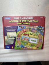 New Sealed Lakeshore Grab  Play Math Game Adding  Subtracting Grade 4-5