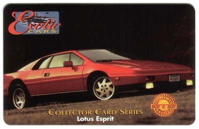 Exotic Cars: Lotus Esprit Phone Card