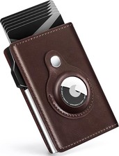 Smart Slim Wallet Men Pop Up Credit Card Case Holder RFID Blocking Money Clip