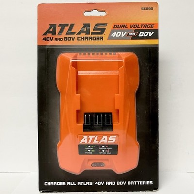 Atlas 80v and 40v Dual Voltage Battery Charger 56993 NEW SEALED
