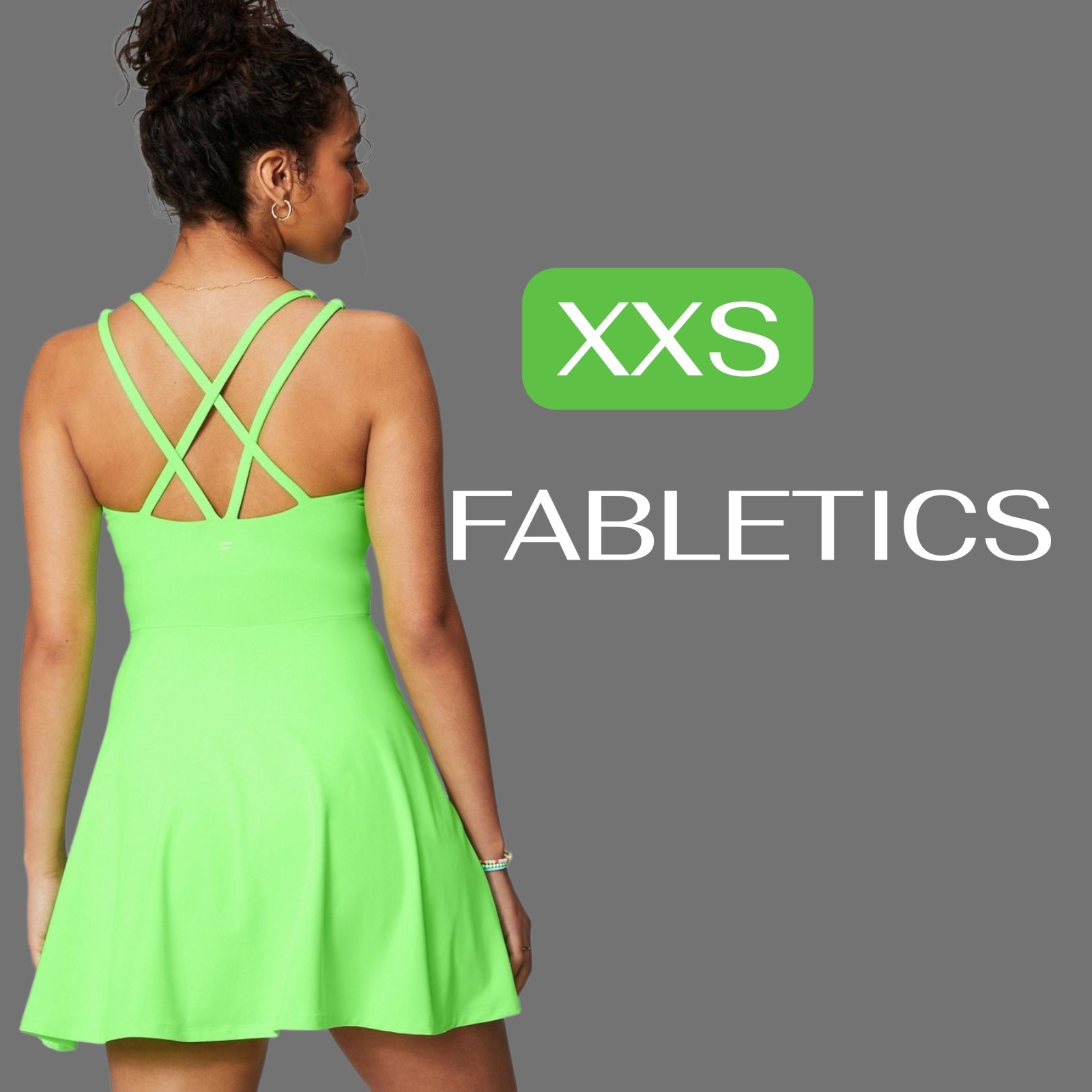 Fabletics Boost Performance Classic Mini Dress in… - image 1
