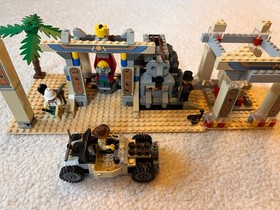 Vintage Lego  Adventurers set 5958 - Mummy&rsquo;s Tomb; 100% complete in box w BONUS