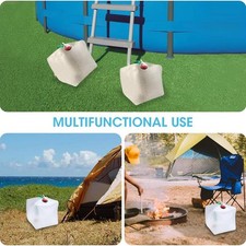 Pool Step Weights (Sand Not Included) 20L Pool Stair Weights Step Sandbag for