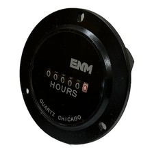 Enm T50b59 Hour Meter, 1.68" L, 1.68" W