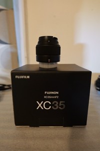 Fujifilm XC 35mm F2 Prime Lens for Fuji x Series Mint Condition