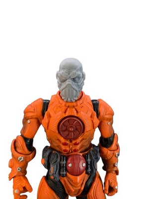 Custom 3d Printed Raspirator (P) Headsculpt For Mythic Legions 1/12 Scale 