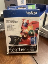 Brother LC71BK Black Ink Cartridge EXP 04/2023+