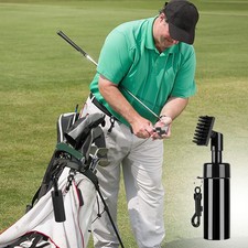 Golf Club Brush Tool Groove Cleaner Cleaning Tool With Spray Water Bottle 2color