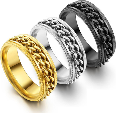 3 Pcs Men'S Tie Ring Tie Clasp 1 in Tie Rings for Neck Ties Solid Tie Tacks Acce
