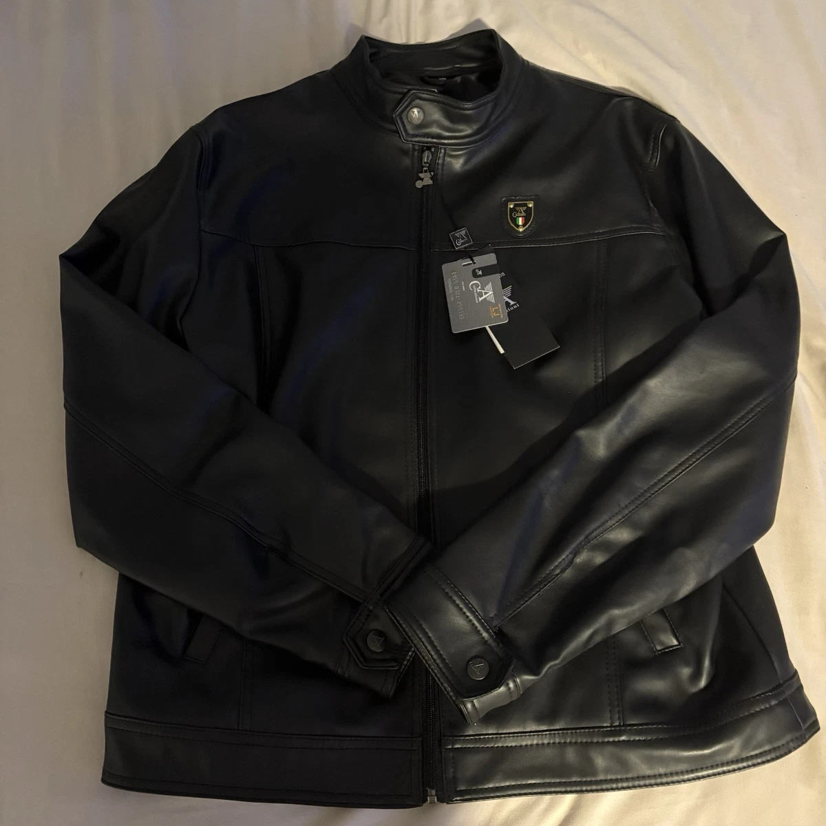 Armani Collezioni Leather Jacket products for sale | eBay