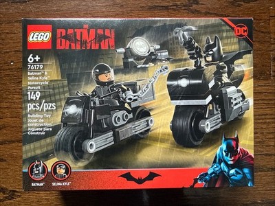 LEGO Batman & Selina Kyle Motorcycle Pursuit 76179 DC 149 Pieces Complete Set