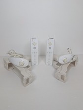 Set 2 Controller Wii Remote + 2 Nunchuk + 2 Wii Zapper (Pistole) - Originali