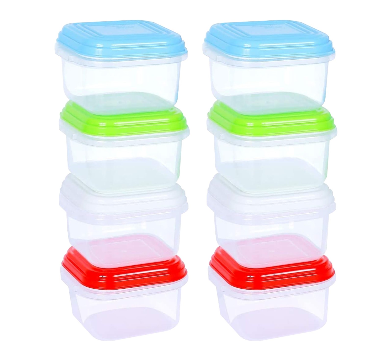 4oz ARSUK Small Containers w/Lids, Clear Jars, BPA-Free