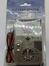 BT-5 1.5V-22.5V Selector Switch Analog Battery Tester- 13 Tests - Brand NEW