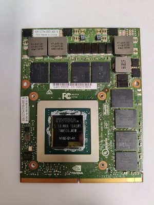 HP ZBOOOK 17 G3 Nvidia Quadro M3000M 4GB N16E-Q1-A1 Grafikkarte 827226-001