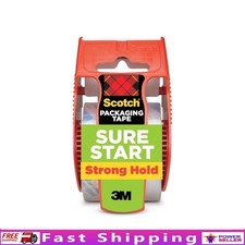 Clear Packing Tape Strong Hold Easy Start Quiet Unwind 50yd Shipping Sealing New