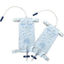 Yeysxsy 10 Pack Catheter Leg Bag Urinary Drainage Bag500Ml