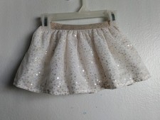 OshKosh B'Gosh Toddler Girl's Sequin Tulle Skirt - Gold - Size 12-18 Months