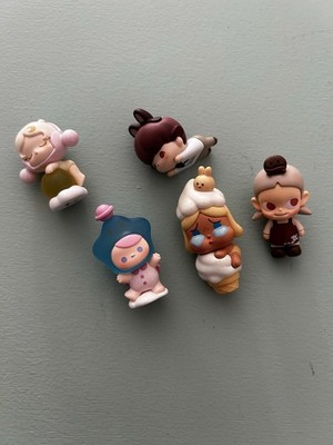 Popmart Pop Bean Verschiedene Series 5 Stück Minis Offen Neu Unbenutzt Selten