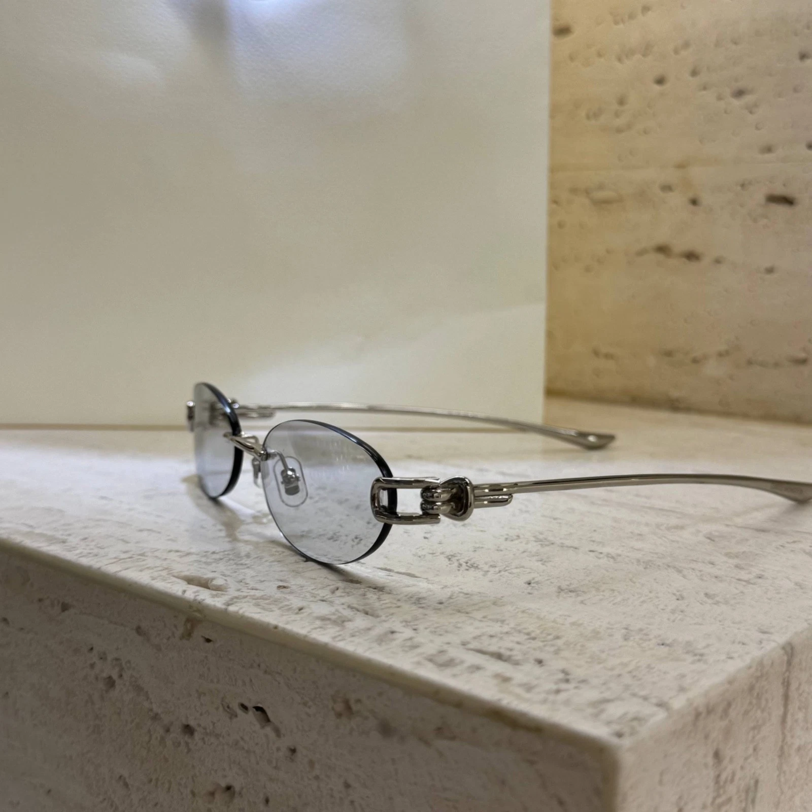 Chrome Hearts Round Detail Sunglasses