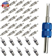 Air Conditioning Valve Core A/C R12 R134a Refrigeration Schrader Valve Cores for