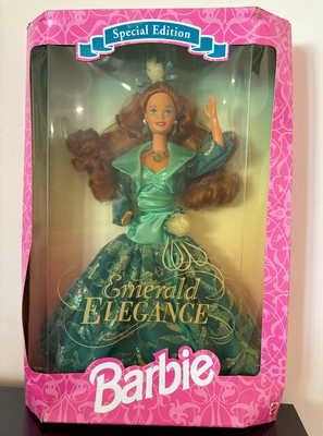 Emerald Elegance Barbie Doll Red Hair Special Edition 1994 Mattel #12322