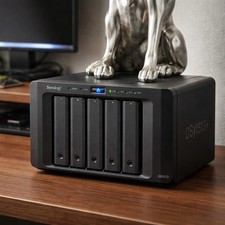 Synology DiskStation DS1513 5 Bay NAS With 2 3Tb Drives Equaling 6Tb. 4GB Memory