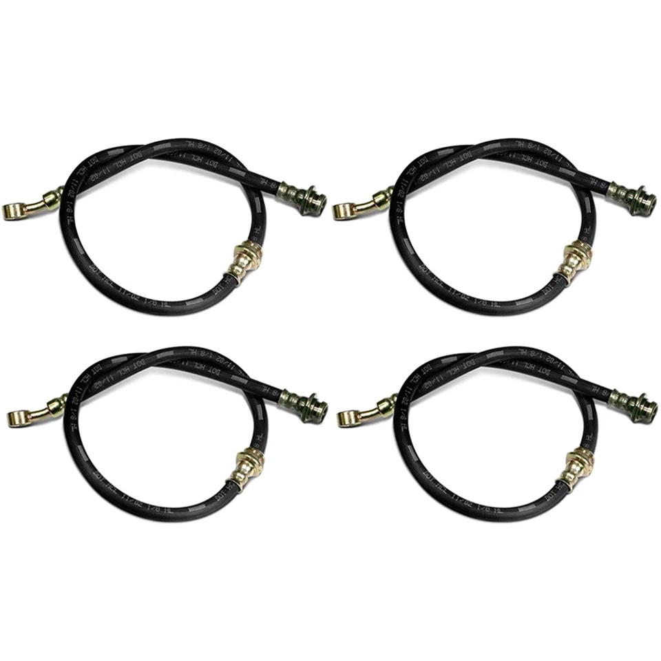 Manguera hidráulica de freno trasero delantero Centric 4 piezas para Pontiac Fiero 1985 1986 1987 Foto 2 de 4