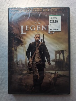 I Am Legend (2008, Full Frame) Brand New DVD, Will Smith, Widescreen, A107