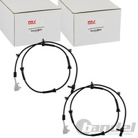 2X NTY ABS-SENSOREN Hinten Beidseitig Passend FÜR Nissan Qashqai Links+Rechts