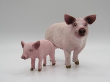 Schleich Sow Female Pig  & Piglet 2014 lot of...