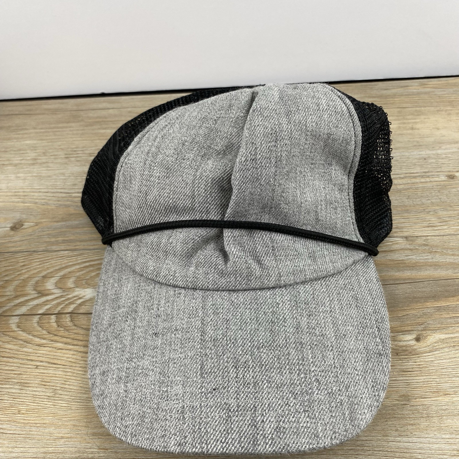 Gray Snapback Hat Gray Hat Cap Gray Adjustable Ha… - image 3