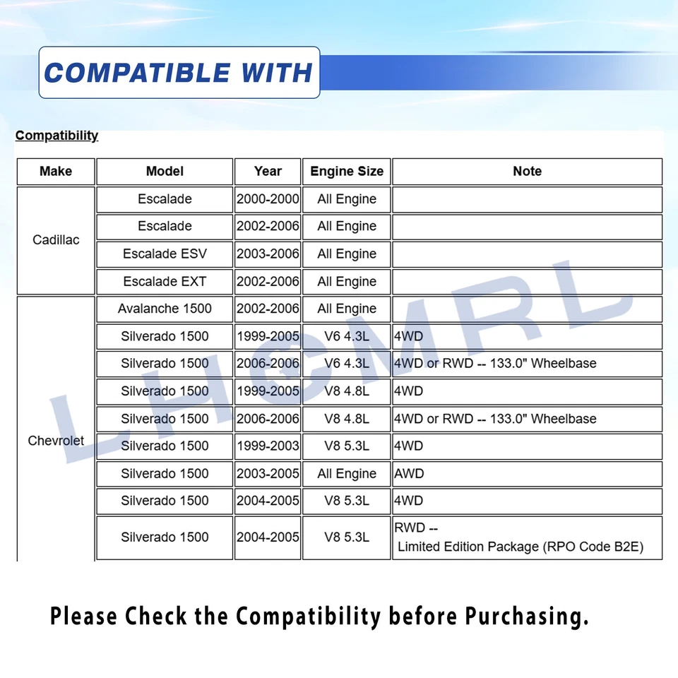 2x Front Brake Hydraulic Hose for Chevy Silverado 1500 GMC Sierra 1500 Cadillac Foto 3 de 4