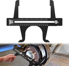 Drum Brake Measuring Tool Resetting Gauge For 6.5-14.25 Inch Black