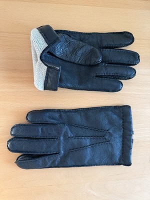 Lederhandschuh Herren gefüttert (vermutlich Roeckl)
