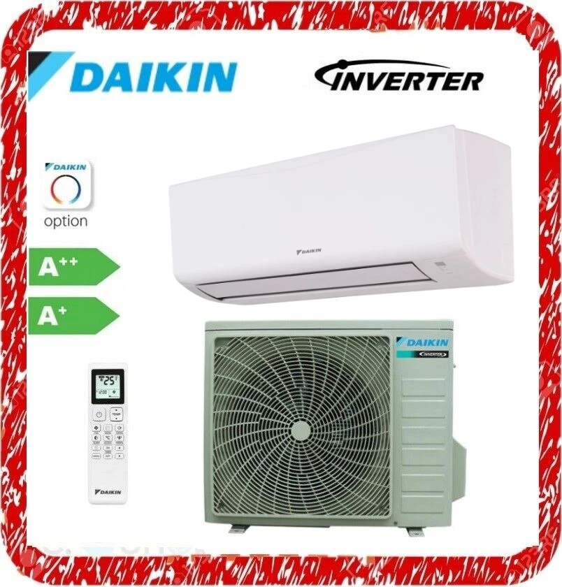 DAIKIN FTXC25D/RXC25D CONDIZIONATORE 9000 BTU INVERTER PRED.WIFI A++/A+