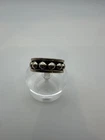 VTG Sterling Silver .925 - Mexico BIG BOLD  BEAD BAND SIZE 7.75
