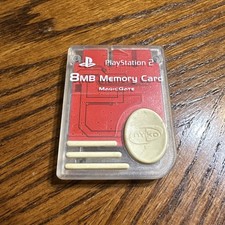 playstation 2 memory card Nyco Ps2 Used Vintage 8mb Magicgate
