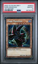 2023 YU-GI-OH! SBC1-SPEED DUEL STREETS OF BATTLE CITY DARK MAGICIAN PSA 10