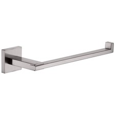 Towel Bar Brushed Nickel Hand Towel Holder for Bathroom Organization and Stor...